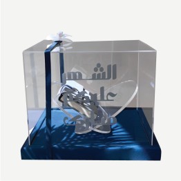 حامل المصاحف الاكرليك - اللون الكحلي R-21