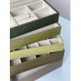 صندوق مجوهرات مجموعة Layered Green